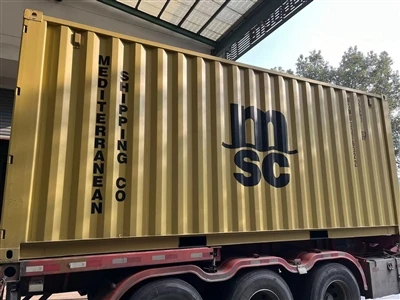 Containerladen voor Braziliaanse klanten